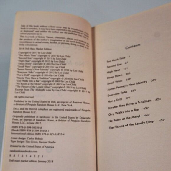 No Middle Name The Complete Collected Jack Reacher Short Stories by Lee Child - Picture 5 of 5